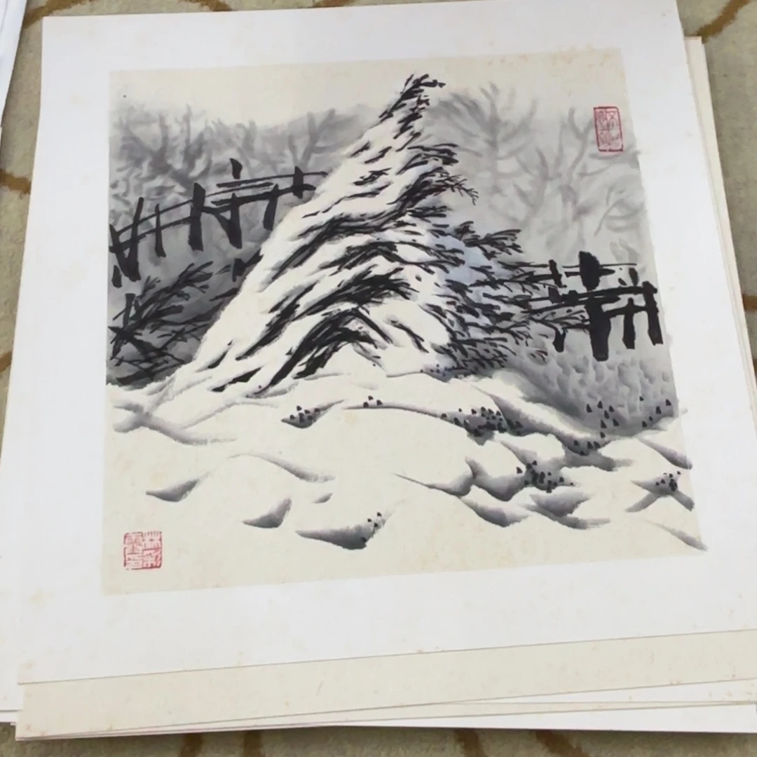 国画国画老师作品刘