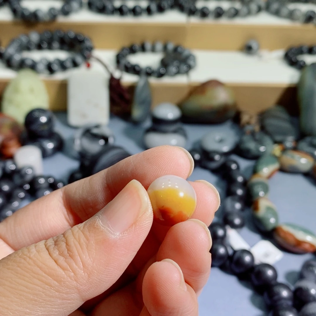 石英质玉未镶嵌手串