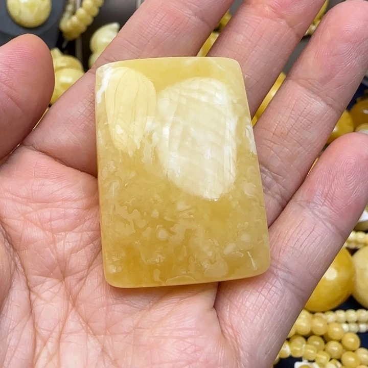 蜜蜡颈饰未镶嵌天然蜜蜡