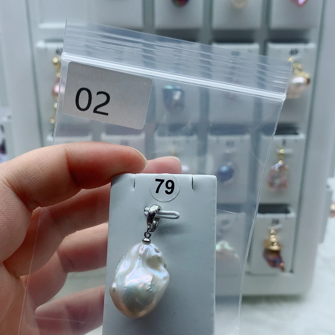 吊坠(不含链)合金淡水珍珠