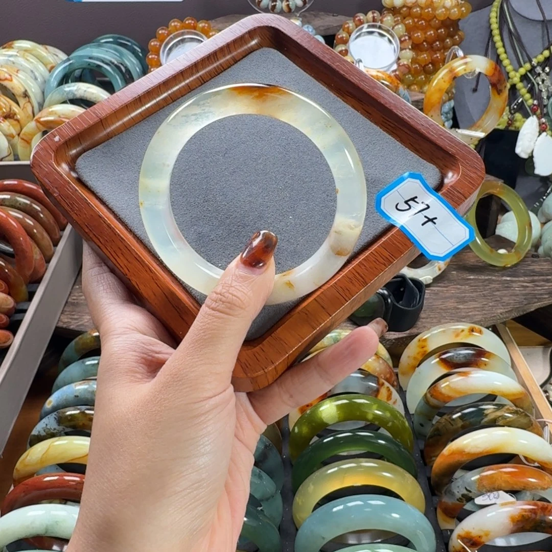 蛇纹石玉合金手镯