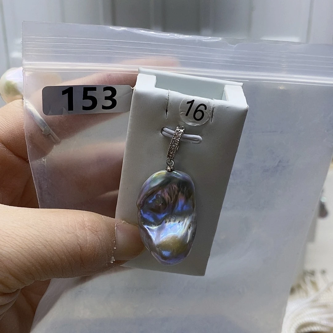 颈饰合金淡水珍珠