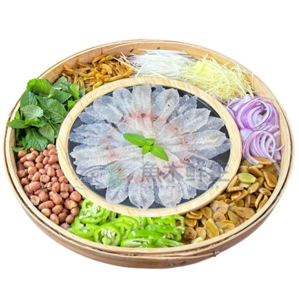 赤眼鱼生【3-4人】净鱼肉10两（500g）+所有配料配菜油醋