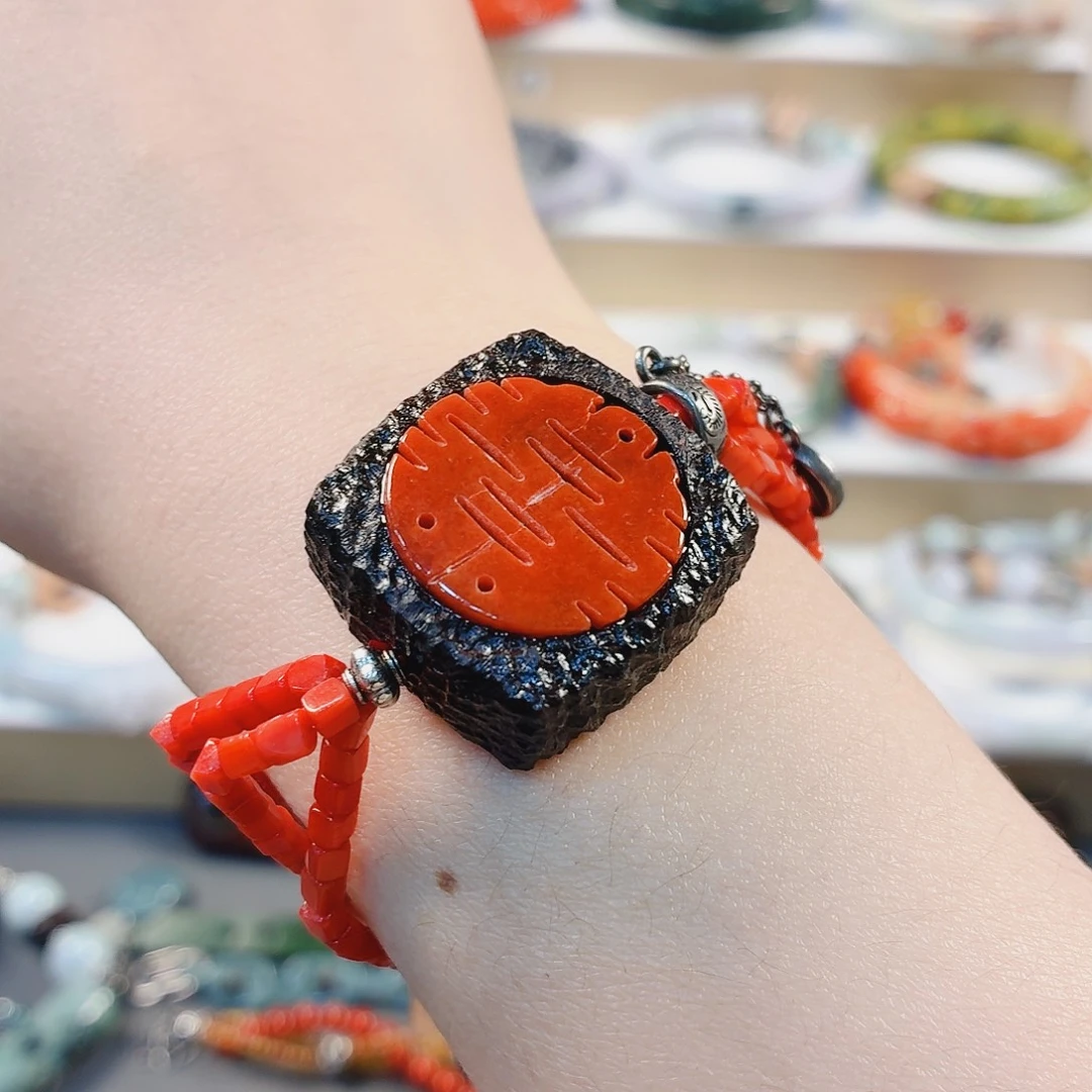 翡翠未镶嵌手链手串