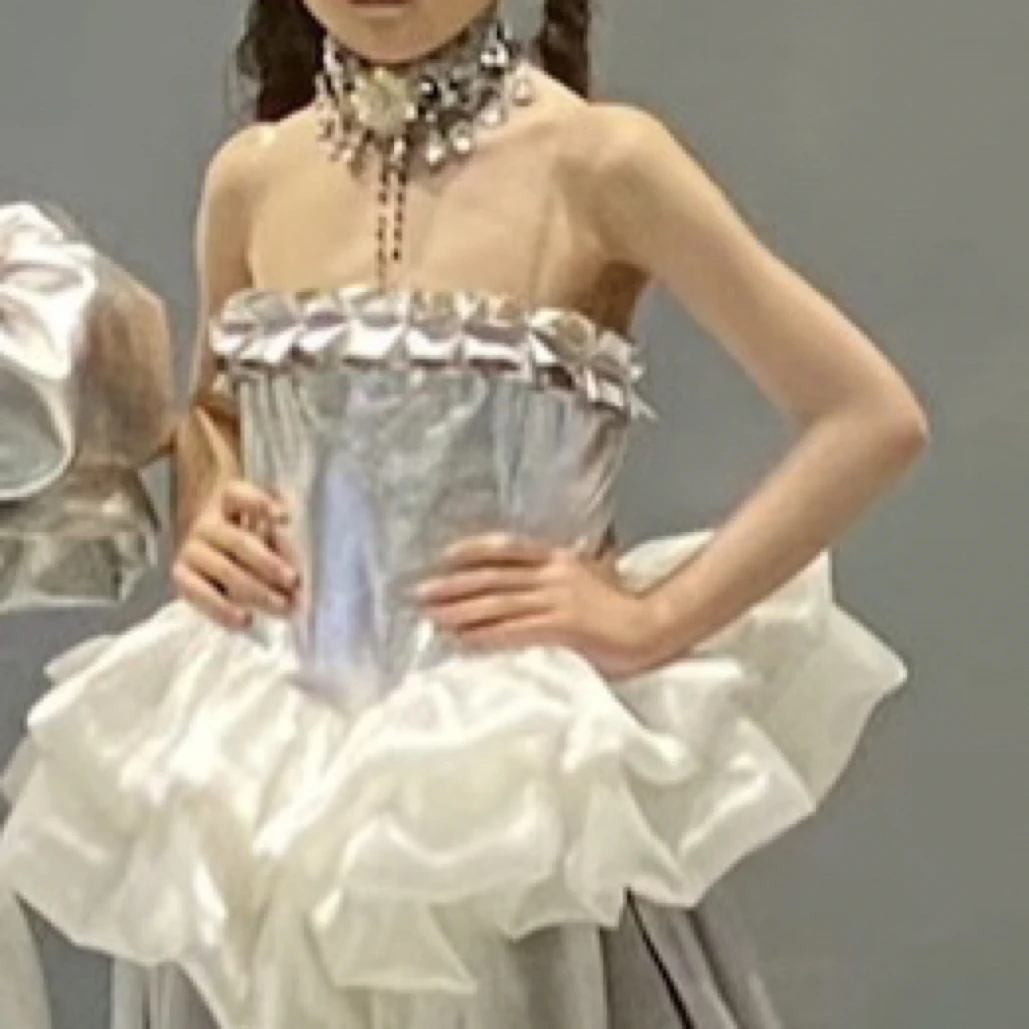 【裙子】儿童走秀比赛演出服设计师款连衣裙