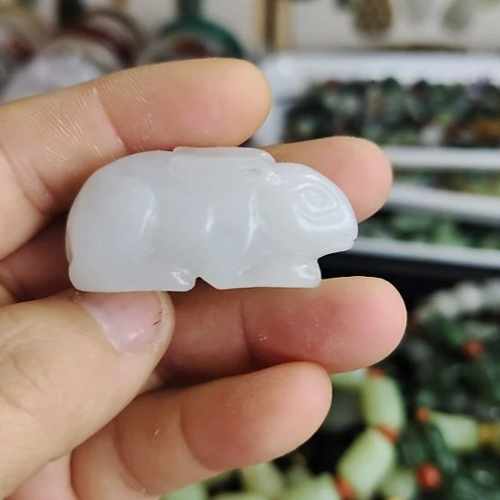 和田玉（糖玉）未镶嵌颈饰