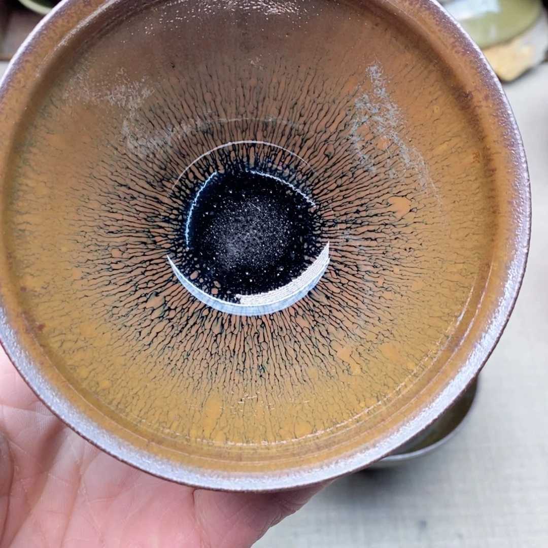 茶盏建盏主人杯漂亮033