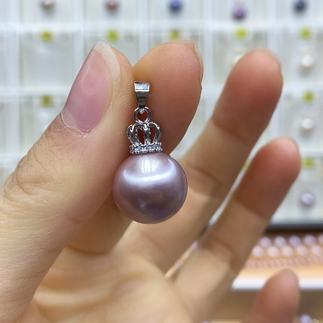 淡水珍珠吊坠(赠链)合金