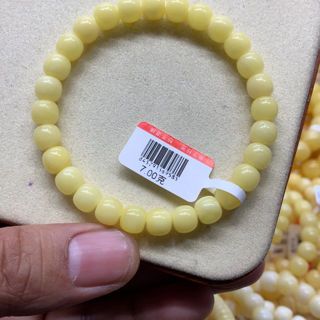 蜜蜡未镶嵌手链蜜蜡