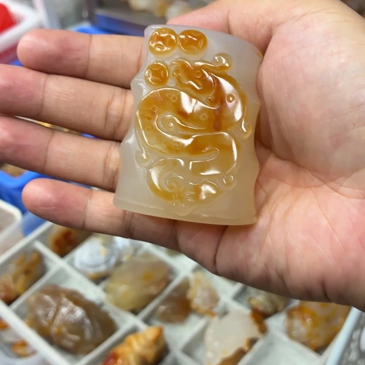未镶嵌吊坠(不含链)玛瑙/玉髓