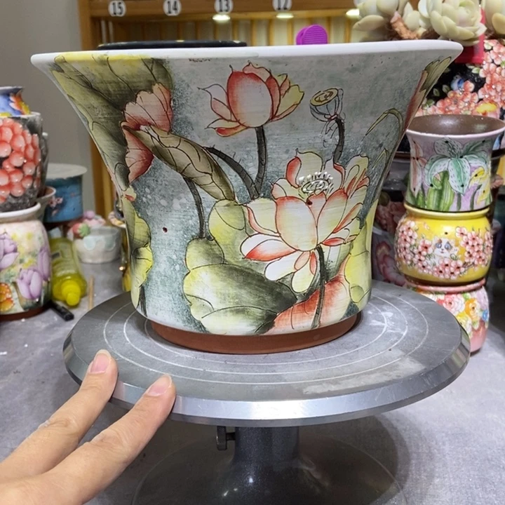 景德镇艺术手绘作品