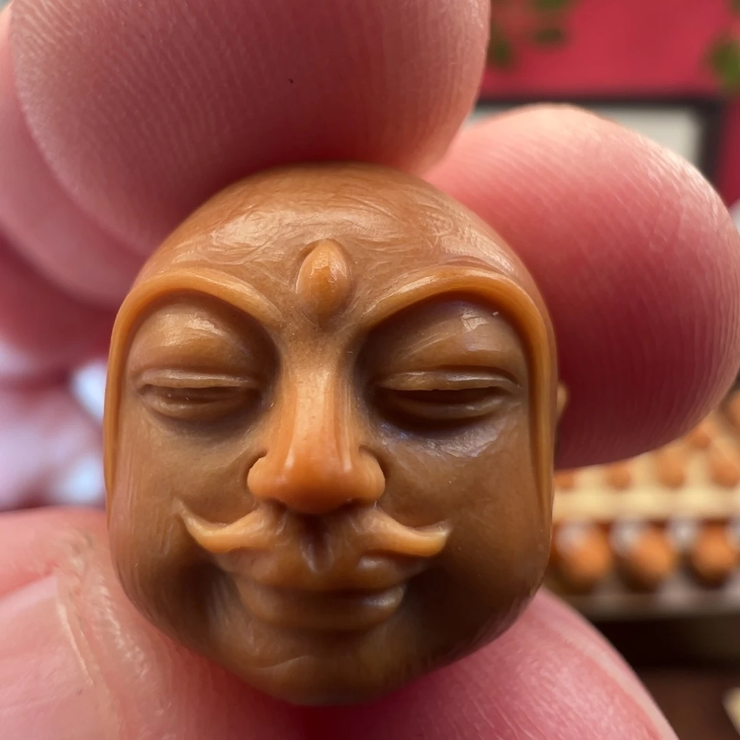 我***的核桃吊坠1.8+长眉罗汉单颗