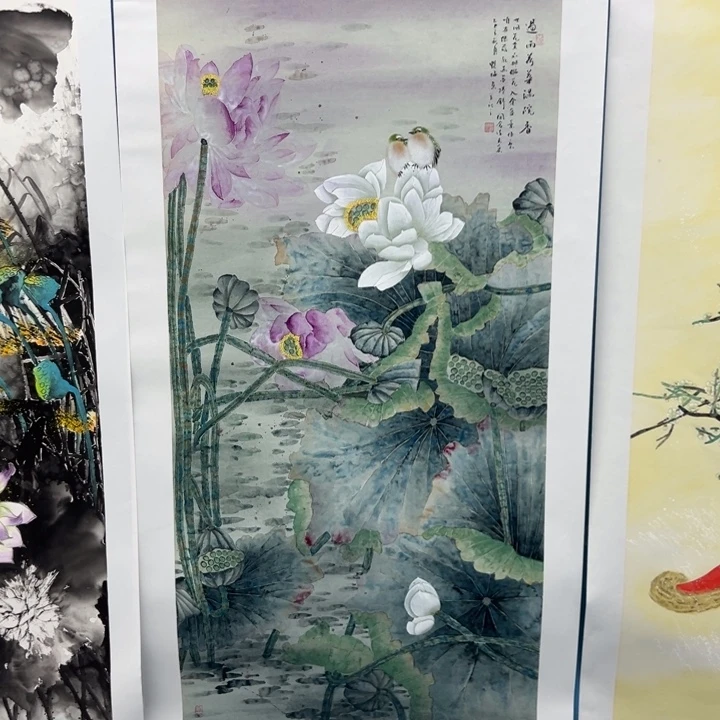 国画宣纸纯手绘字画