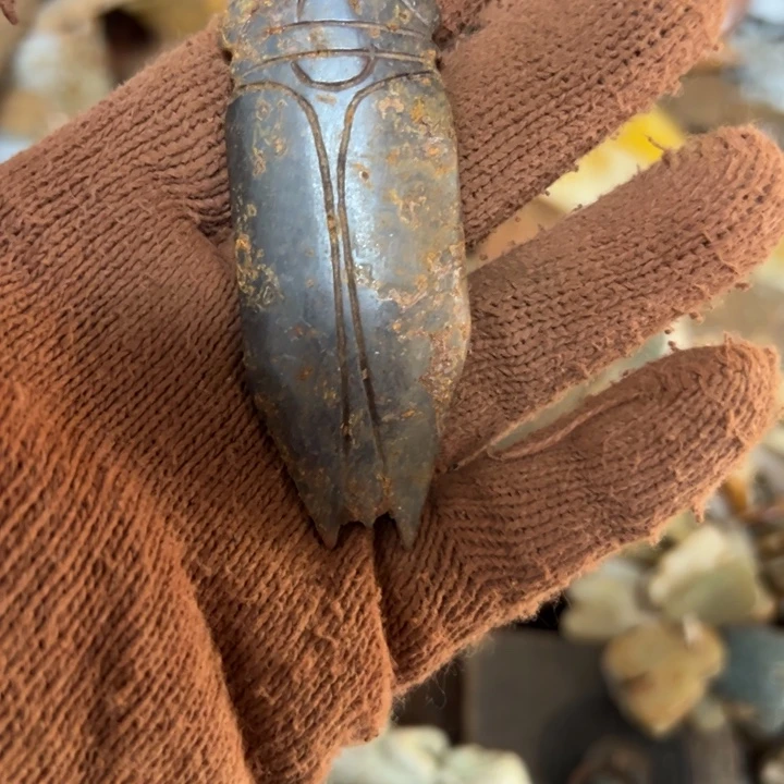 和田玉（青玉）未镶嵌挂件