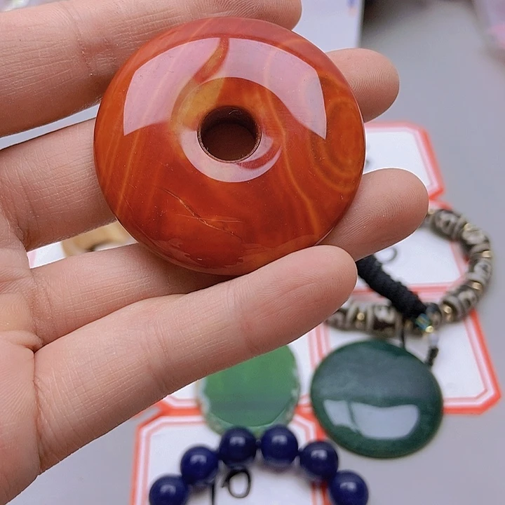 【闪购商品】玛瑙/玉髓珠宝半成品未镶嵌飞***鹏