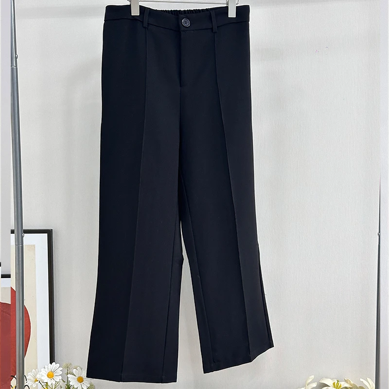 【涵胖胖】大码女装立体中缝休闲裤 SY2569