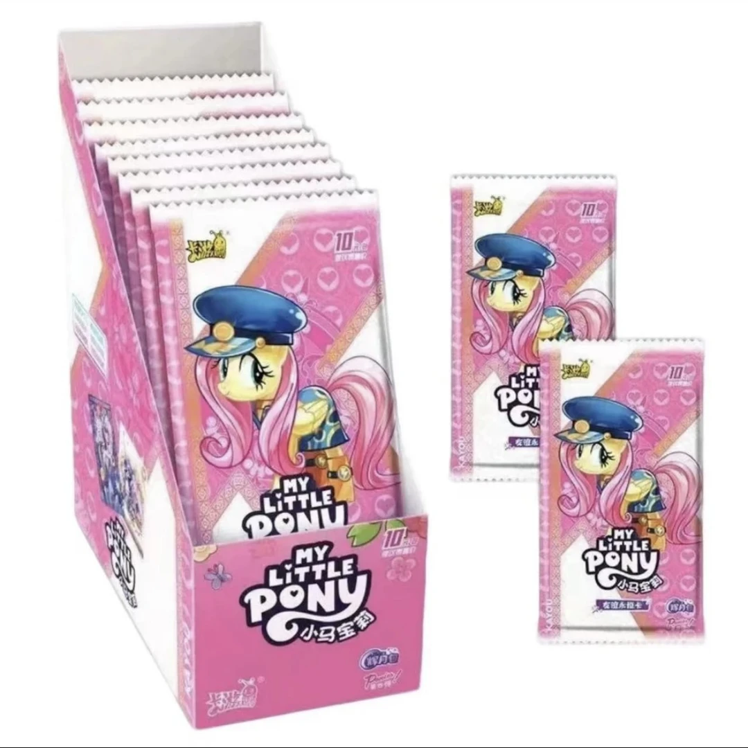 【新人浮浮】卡游-《小马宝莉》绝版辉月4弹SC收藏卡牌盲盒