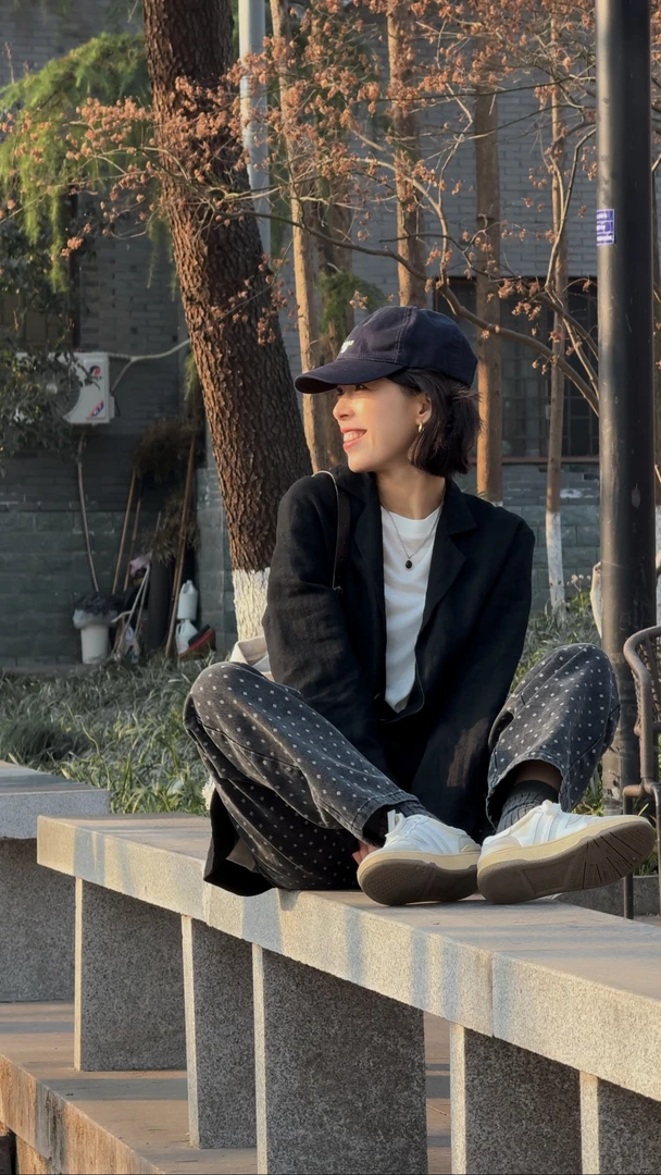 浪清/女装推荐 格萝娅休闲亚麻外套43727#