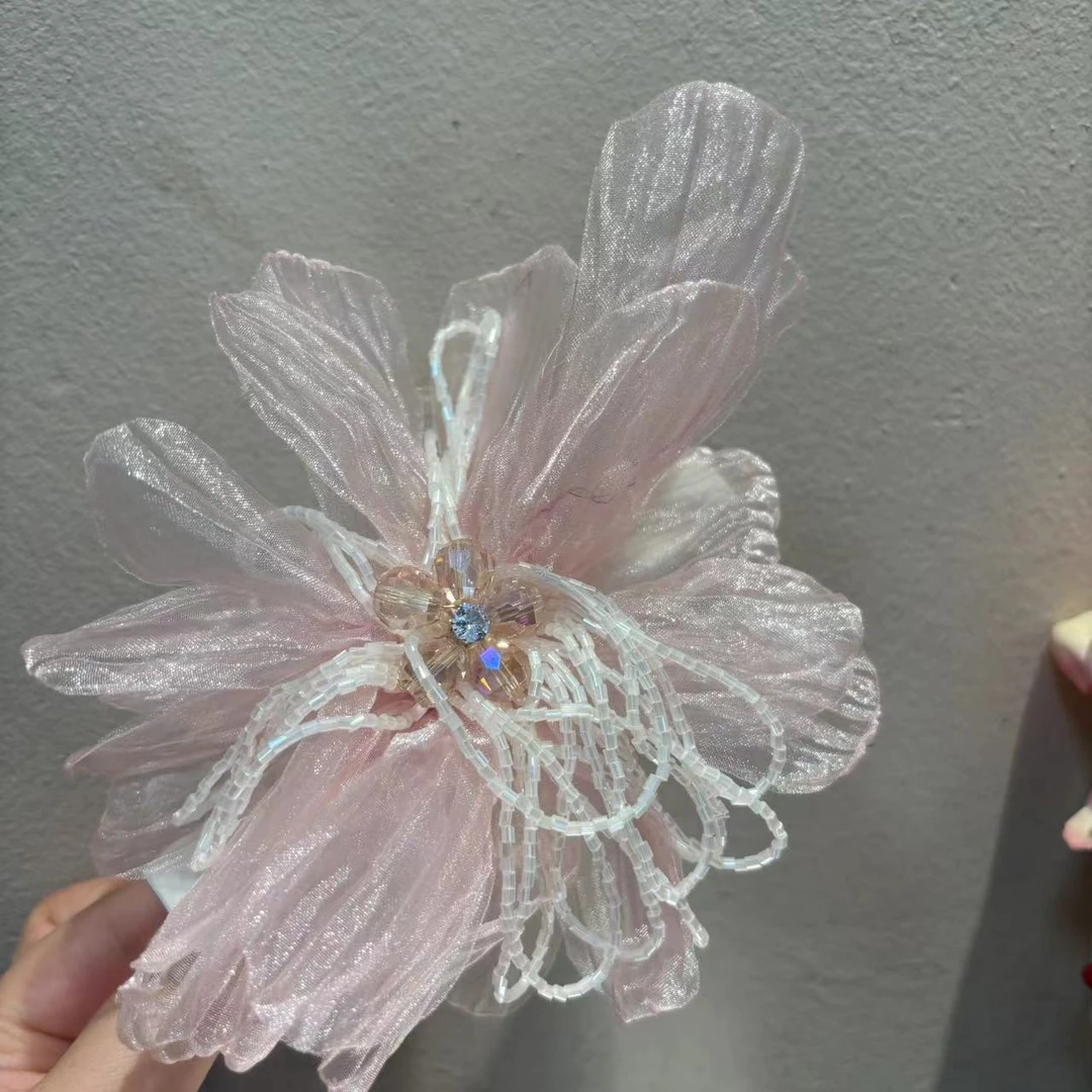 东大门气质闪闪小花发夹Y1128