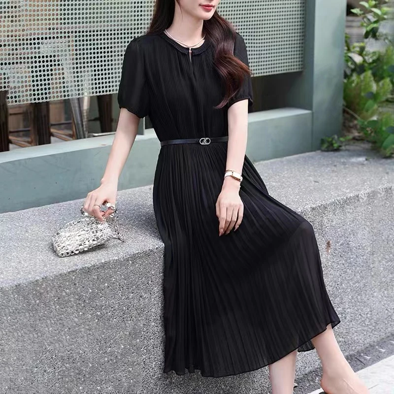 气质优雅轻奢高级连衣裙