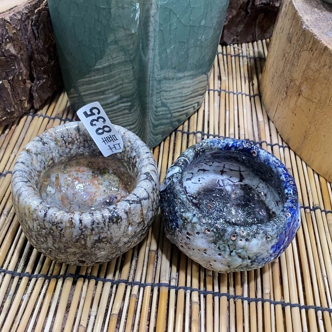 W***n粗陶柴烧志野茶器