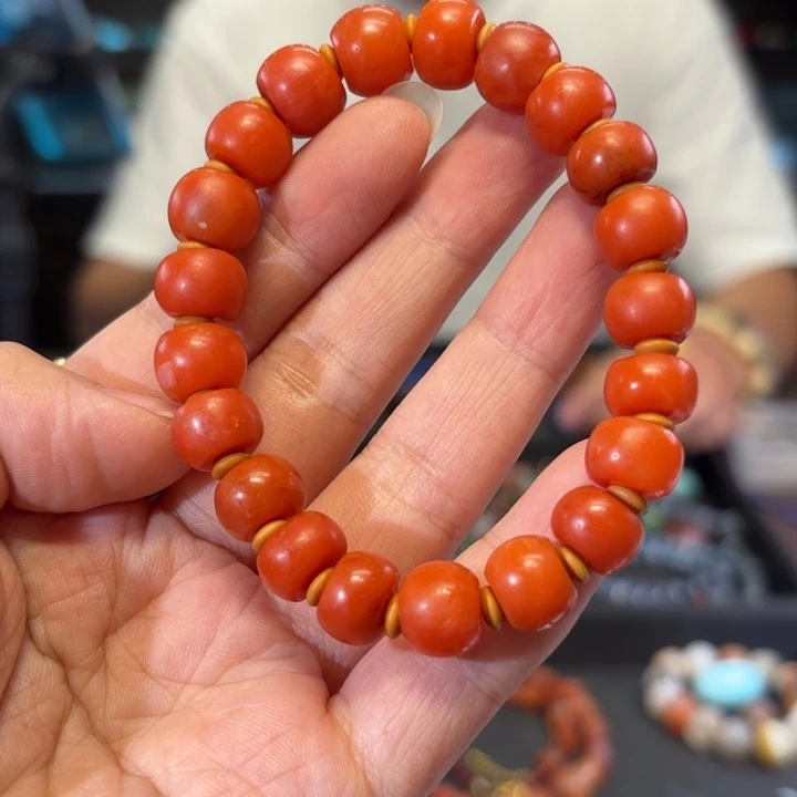南红玛瑙未镶嵌颈饰南红
