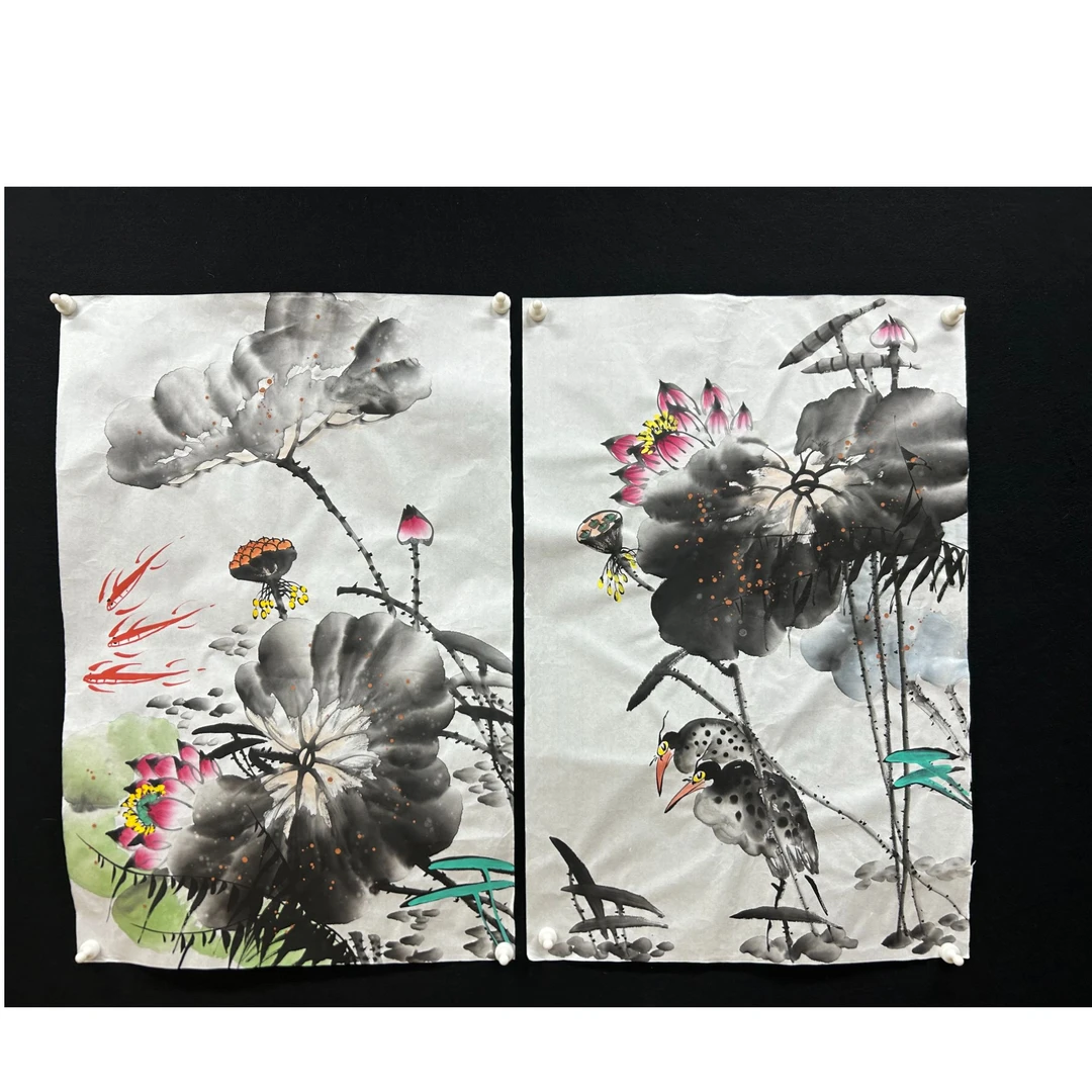 【惠风，和畅】张静老师书画作品-竖版 画芯：70*45
