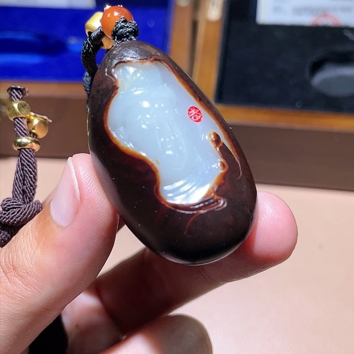 和田玉颈饰未镶嵌A7