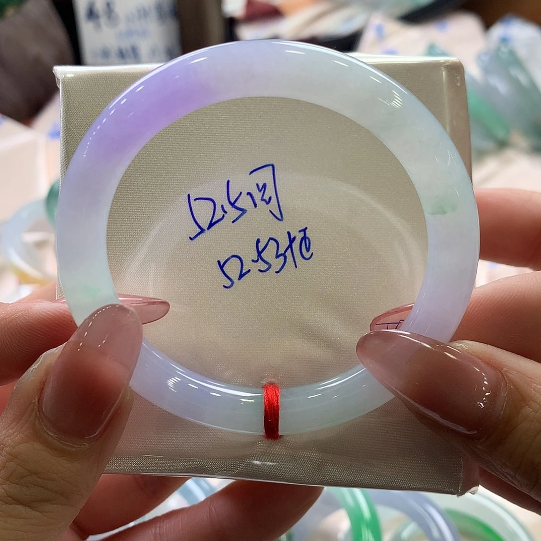 翡翠手镯未镶嵌52.5圆