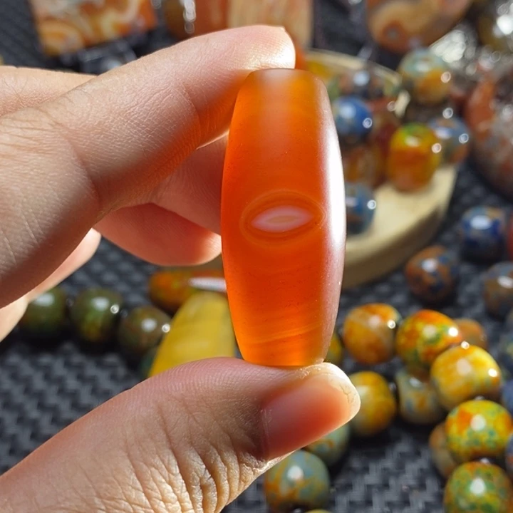 海***鱼玛瑙/玉髓未镶嵌颈饰