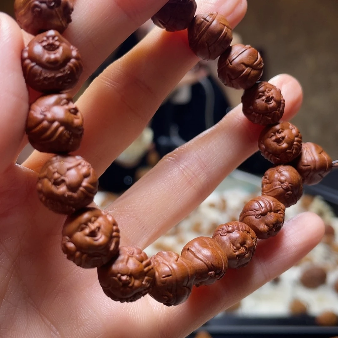 手串/手链橄榄核龙纹 财迷