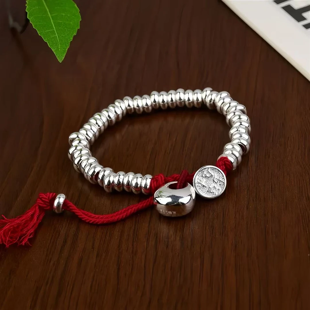 【北】纯银手链 盘缠手串 送妈妈精致款