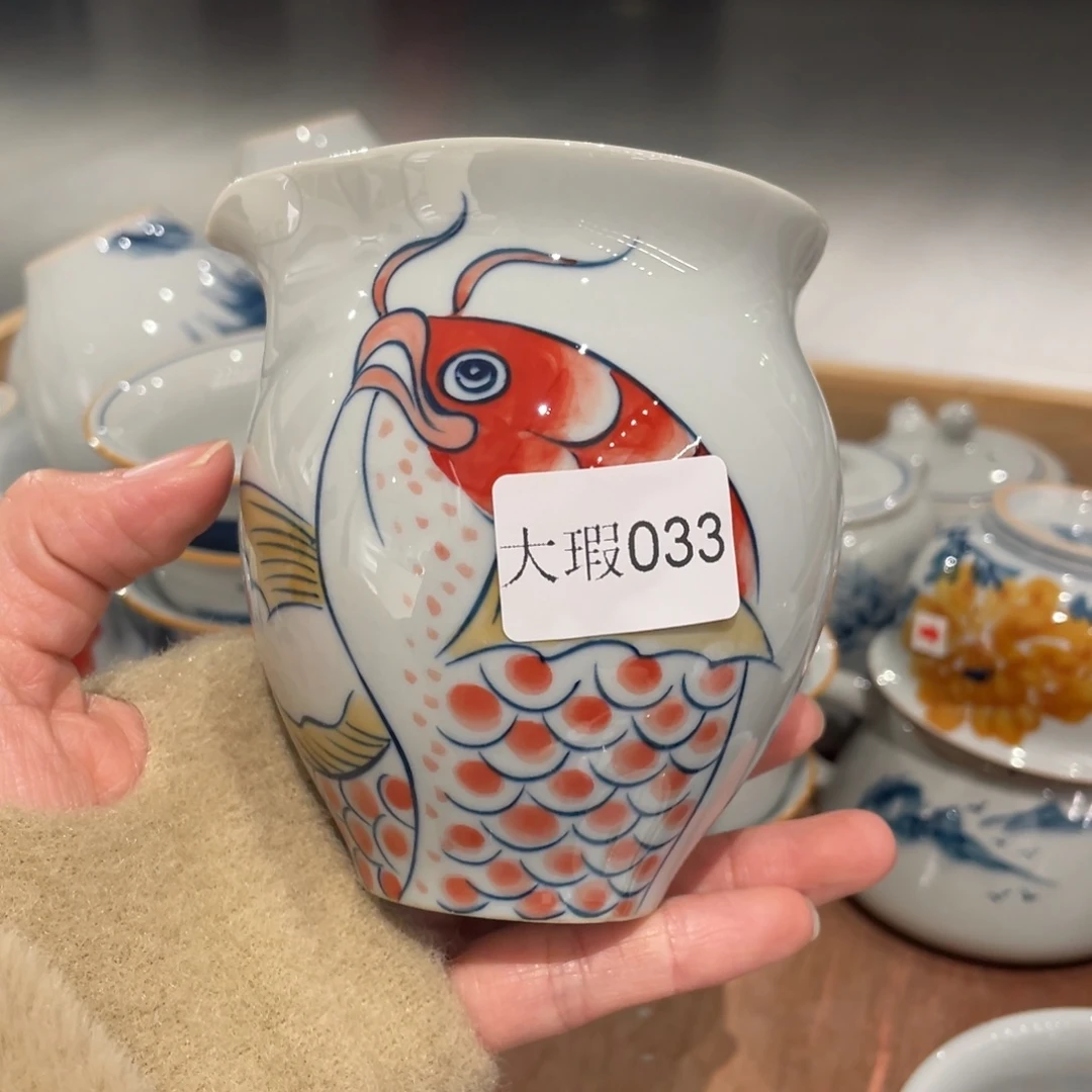 有瑕釉下彩纯手绘