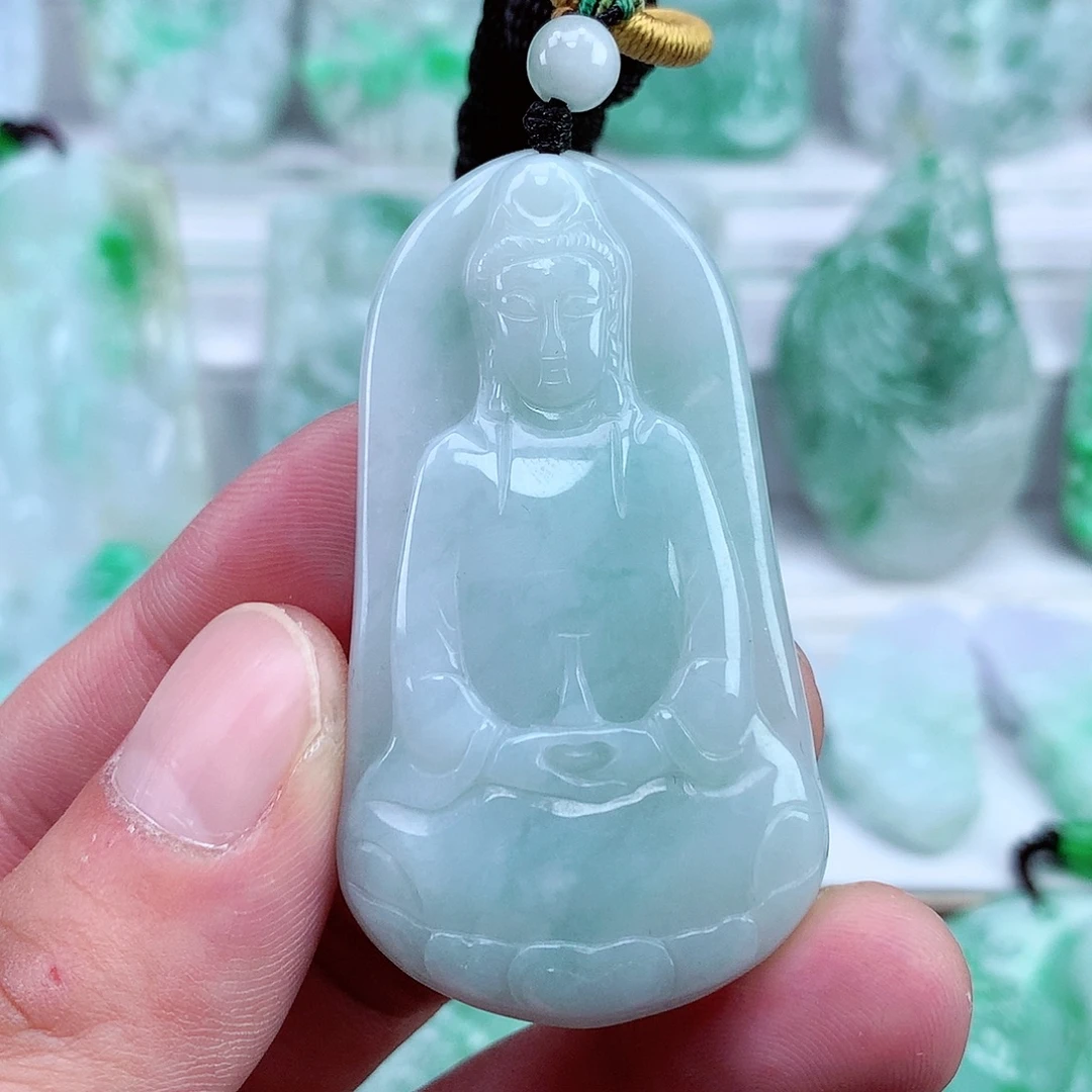 翡翠未镶嵌颈饰翡翠吊坠