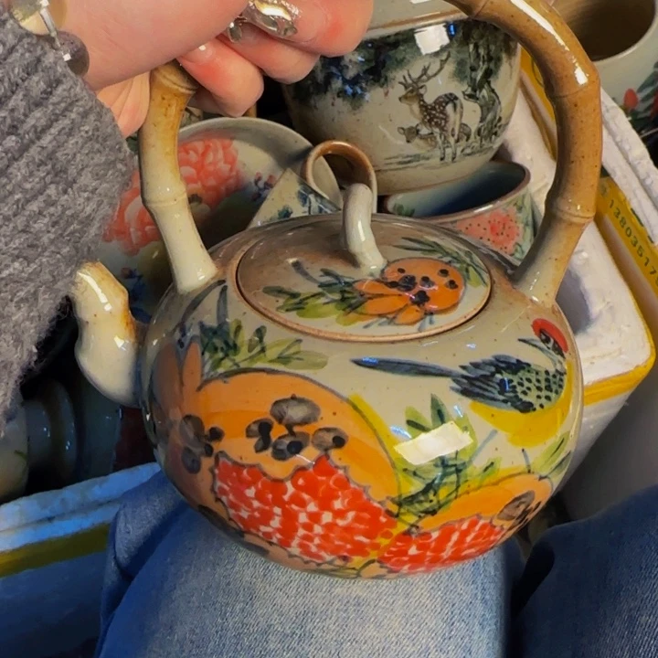 瓷片景德镇陶瓷手工手绘