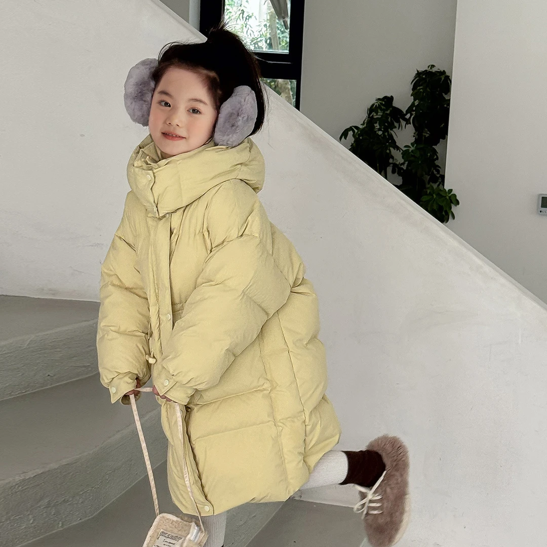 布丁哈鲁匈牙利长款羽绒服G34CB129