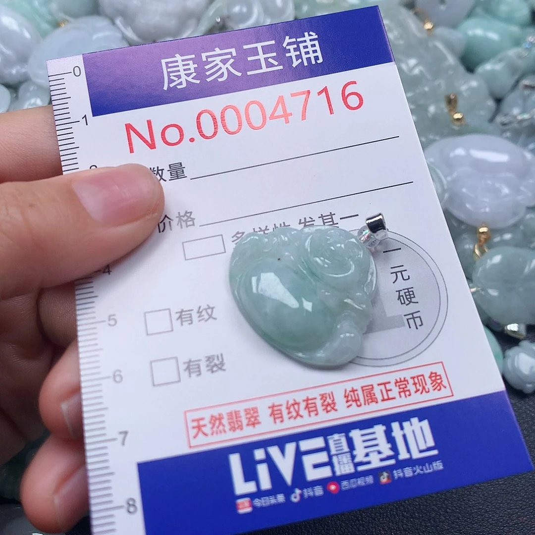 颈饰未镶嵌翡翠