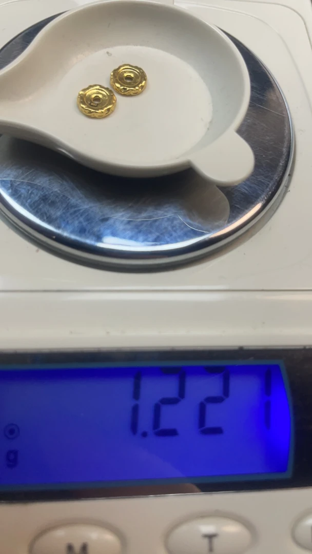 足金999配饰隔片