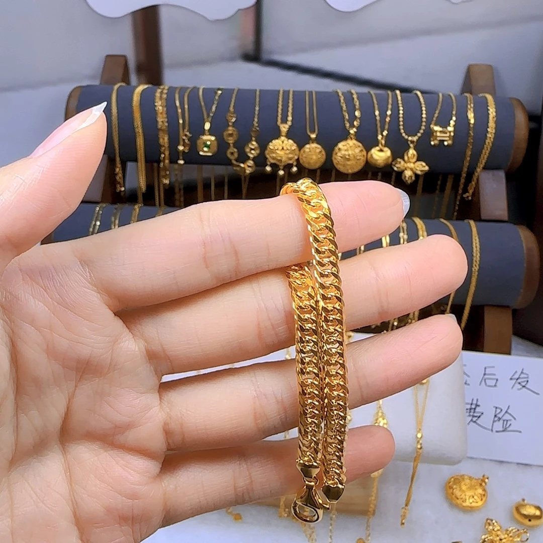 一物一证 基地质检古巴手链8.91g