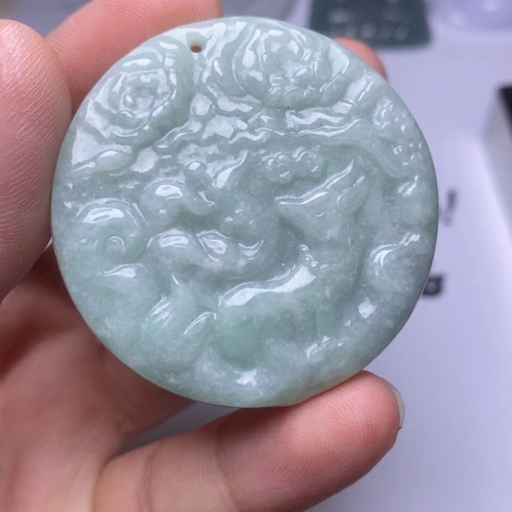 颈饰未镶嵌翡翠翡翠