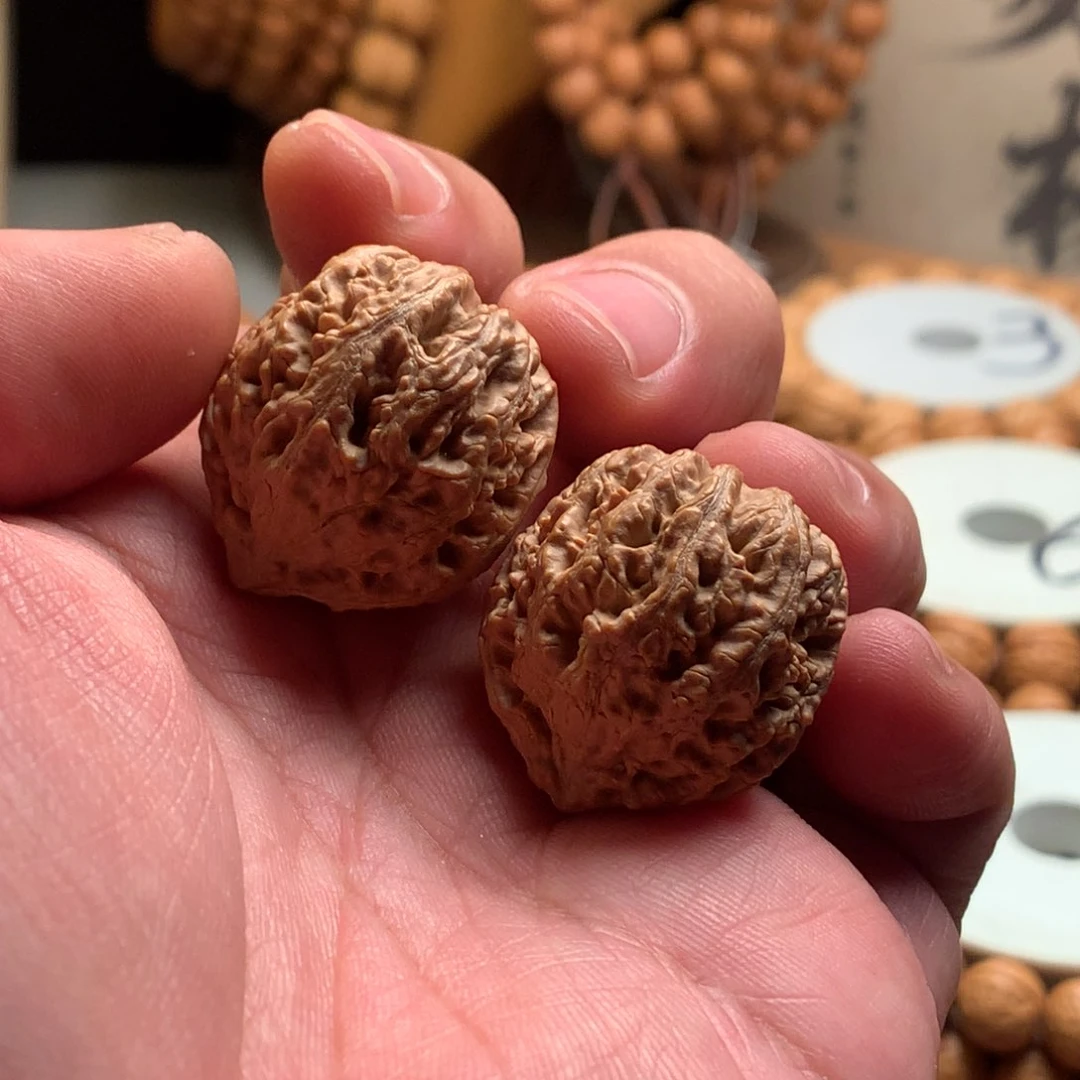 桃核手串2.7野生小核桃手捻