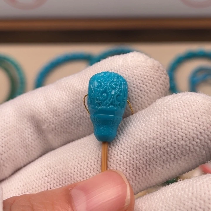 绿松石未镶嵌珠宝奇石9.8