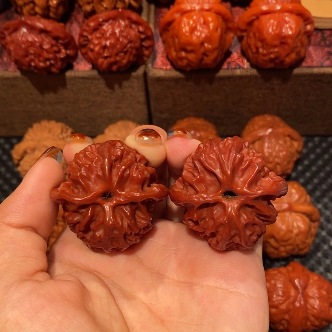 吊坠文玩核桃37.9玉化文山，0630