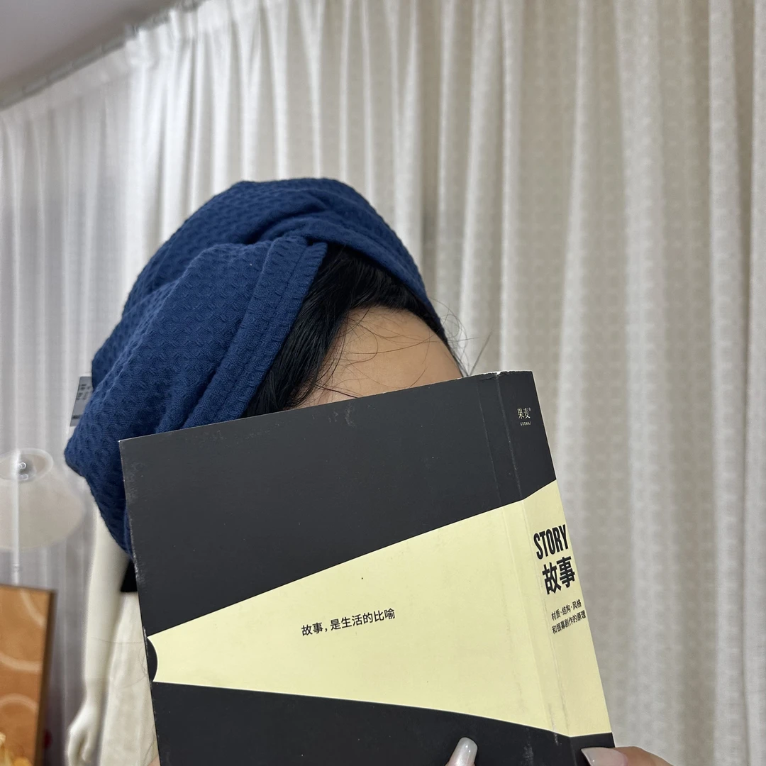 开播大补贴 全棉华夫格干发帽 柔软吸水 不伤发 解放双手