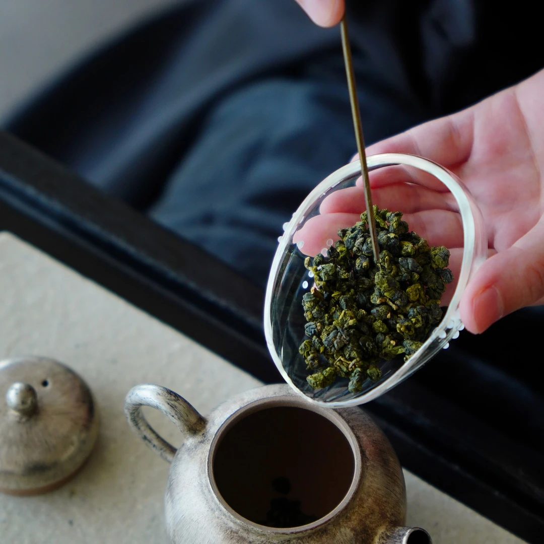 树见造物x十卿丨小号珠玉茶则(长7.7cm、宽5.8cm)（ZL-S0018）