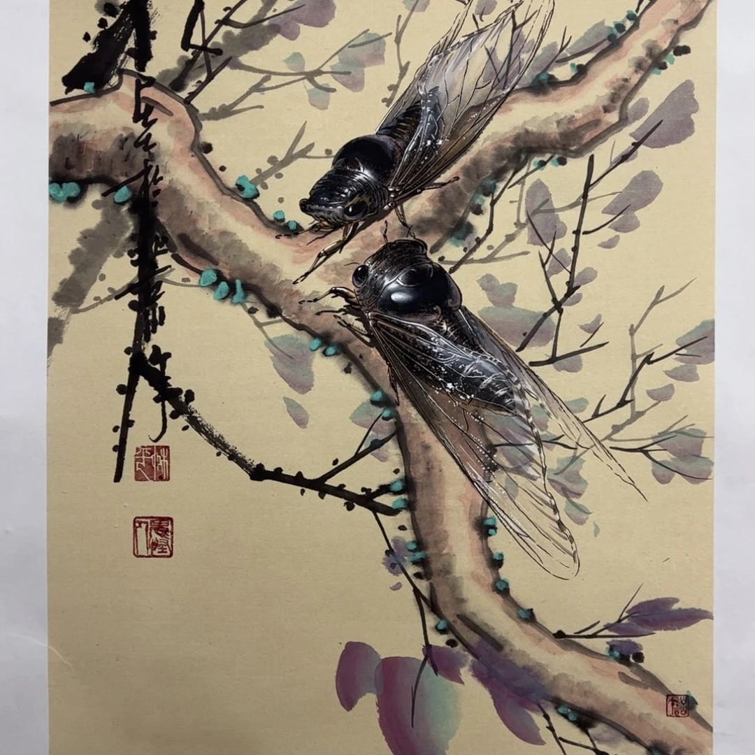 天***云国画柳平老师精品