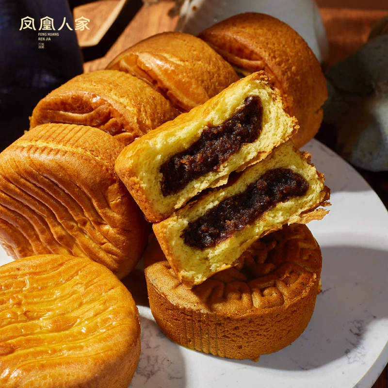 凤凰人家蛋月烧月饼蛋糕月饼传统糕点中秋礼品