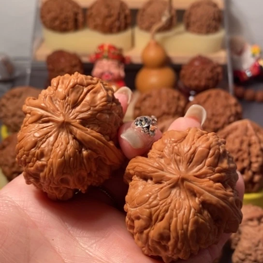 文玩核桃吊坠45门墩全品