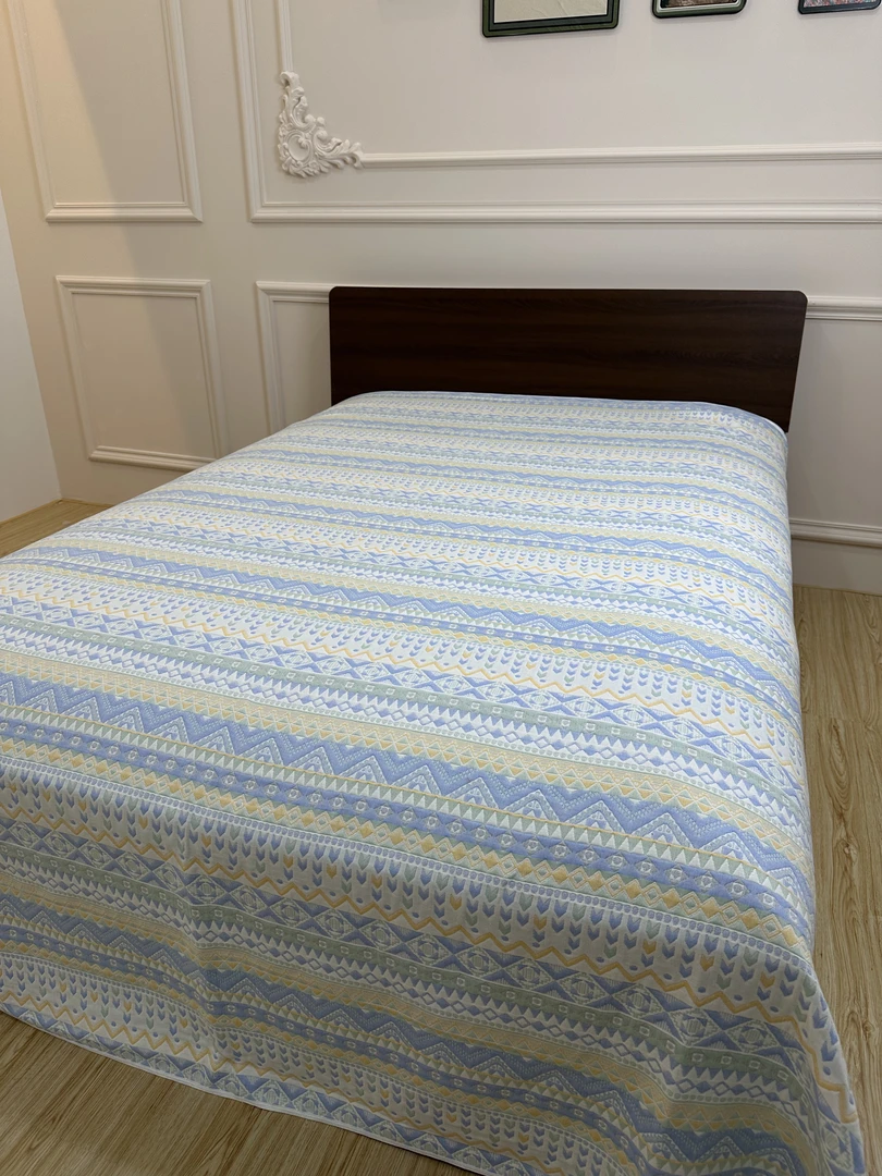 【240*250】【米兰】240*250四季款A类6层纱布软凉席缩完水220*230