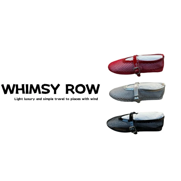 【WHIMSY ROW】时尚个性镂空夏季网状单鞋
